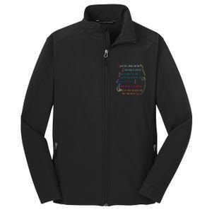 LyricLyfe BACK AT ONE BY BRIAN MCKNIGHT Long Sleeve Core Soft Shell Jacket