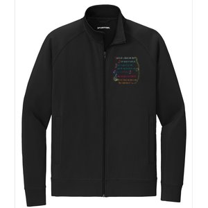 LyricLyfe BACK AT ONE BY BRIAN MCKNIGHT Long Sleeve Stretch Full-Zip Cadet Jacket