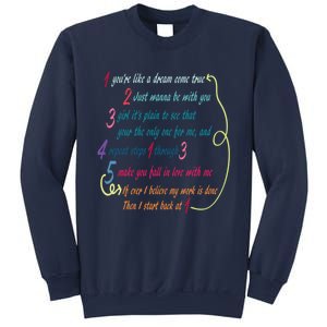 LyricLyfe BACK AT ONE BY BRIAN MCKNIGHT Long Sleeve Sweatshirt