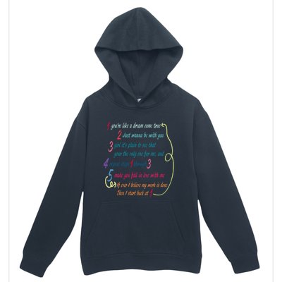 LyricLyfe BACK AT ONE BY BRIAN MCKNIGHT Long Sleeve Urban Pullover Hoodie