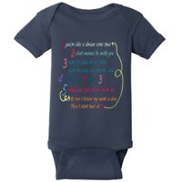 LyricLyfe BACK AT ONE BY BRIAN MCKNIGHT Long Sleeve Baby Bodysuit