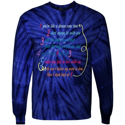 LyricLyfe BACK AT ONE BY BRIAN MCKNIGHT Long Sleeve Tie-Dye Long Sleeve Shirt