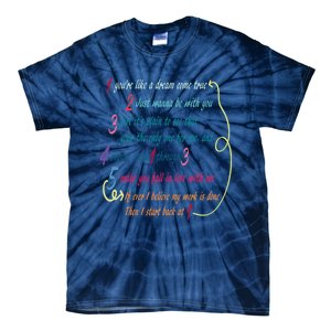 LyricLyfe BACK AT ONE BY BRIAN MCKNIGHT Long Sleeve Tie-Dye T-Shirt