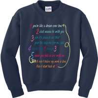 LyricLyfe BACK AT ONE BY BRIAN MCKNIGHT Long Sleeve Kids Sweatshirt