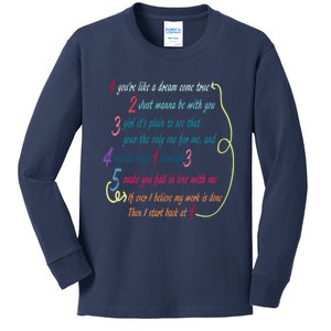 LyricLyfe BACK AT ONE BY BRIAN MCKNIGHT Long Sleeve Kids Long Sleeve Shirt