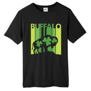 Lucky Buffalo Animal St Patrick's Day Irish Gift Tall Fusion ChromaSoft Performance T-Shirt