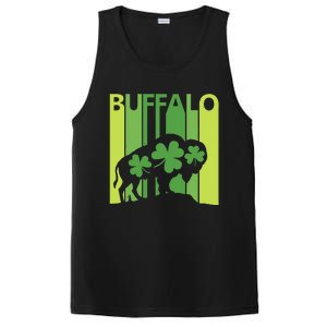 Lucky Buffalo Animal St Patrick's Day Irish Gift PosiCharge Competitor Tank