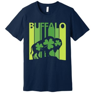 Lucky Buffalo Animal St Patrick's Day Irish Gift Premium T-Shirt