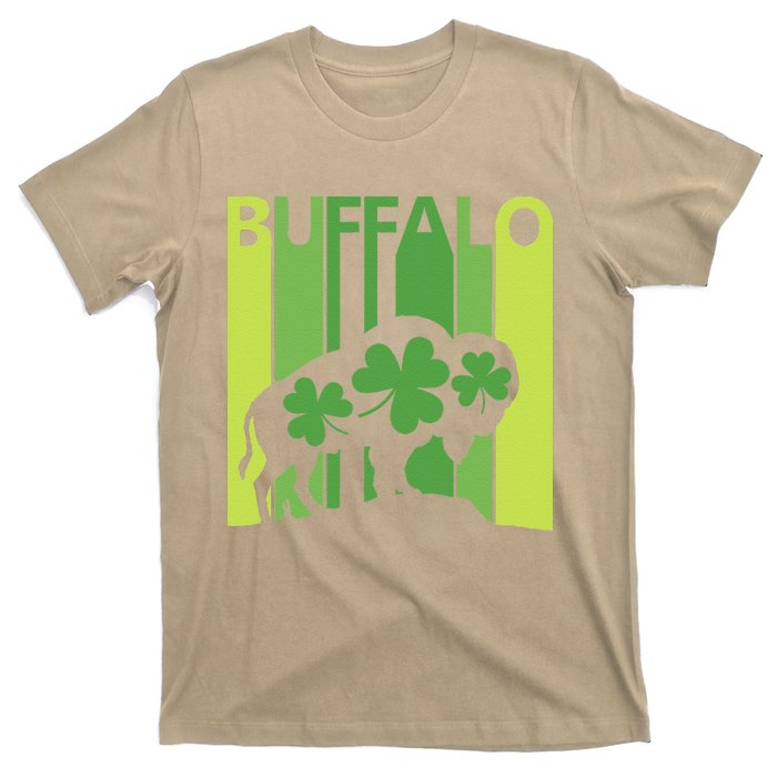 Lucky Buffalo Animal St Patrick's Day Irish Gift T-Shirt