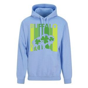 Lucky Buffalo Animal St Patrick's Day Irish Gift Unisex Surf Hoodie