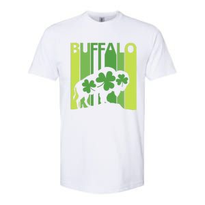 Lucky Buffalo Animal St Patrick's Day Irish Gift Softstyle CVC T-Shirt