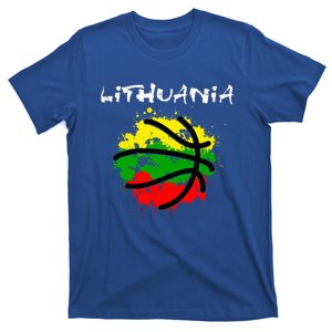 Lithuania Basketball Abstract Lithuania Strong T-Shirt