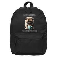 Life Begins After Coffee, Coffee Lover 16 in Basic Backpack