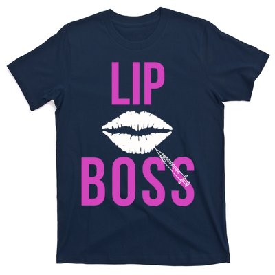 Lip Boss Aesthetic Nurse Injector Botox Filler Pullover Hoodie T-Shirt