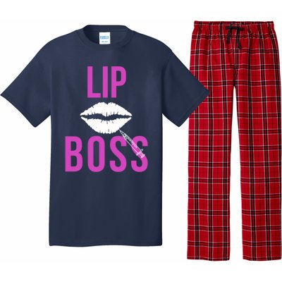 Lip Boss Aesthetic Nurse Injector Botox Filler Pullover Hoodie Pajama Set