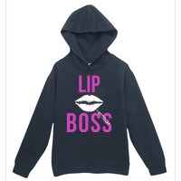 Lip Boss Aesthetic Nurse Injector Botox Filler Pullover Hoodie Urban Pullover Hoodie