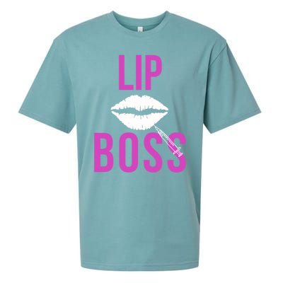 Lip Boss Aesthetic Nurse Injector Botox Filler Pullover Hoodie Sueded Cloud Jersey T-Shirt