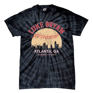 L.U.K.E B.R.Y.A.N Atlanta Ga August 17 2024 Tie-Dye T-Shirt