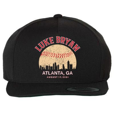 L.U.K.E B.R.Y.A.N Atlanta Ga August 17 2024 Wool Snapback Cap