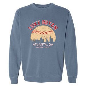 L.U.K.E B.R.Y.A.N Atlanta Ga August 17 2024 Garment-Dyed Sweatshirt