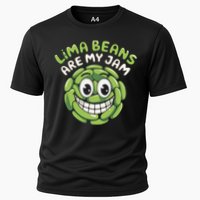 Lima Beans Are My Jam Food Lover Vegetable Vegetarian Vegan Cooling Performance Crew T-Shirt