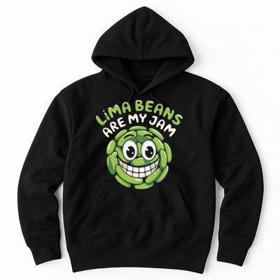 Lima Beans Are My Jam Food Lover Vegetable Vegetarian Vegan Hoodie