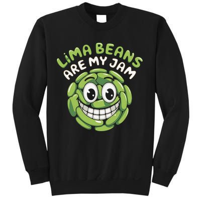 Lima Beans Are My Jam Food Lover Vegetable Vegetarian Vegan Sweatshirt