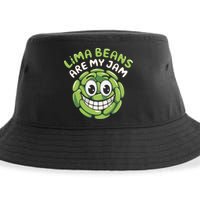 Lima Beans Are My Jam Food Lover Vegetable Vegetarian Vegan Sustainable Bucket Hat