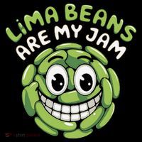 Lima Beans Are My Jam Food Lover Vegetable Vegetarian Vegan Sustainable Bucket Hat