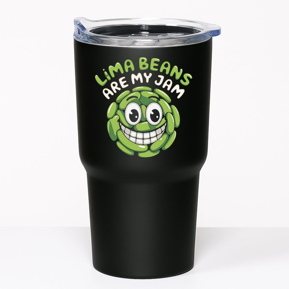 Lima Beans Are My Jam Food Lover Vegetable Vegetarian Vegan Tumbler