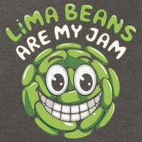 Lima Beans Are My Jam Food Lover Vegetable Vegetarian Vegan Cotton Canvas Backpack