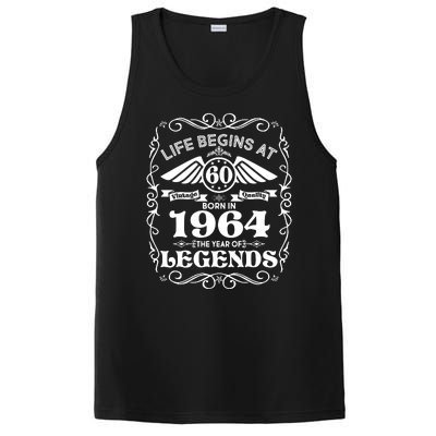 Life Begins At 60 Born In 1964 Year Of Legends PosiCharge Competitor Tank