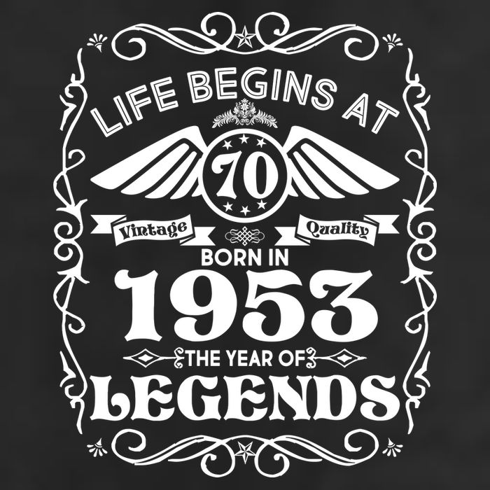 Life Begins At 70 Born In 1953 Year Of Legends Adult Drive Performance Visor