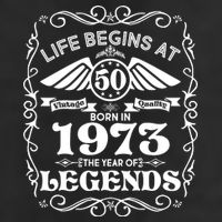 Life Begins At 50 Born In 1973 Year Of Legends Adult Drive Performance Visor