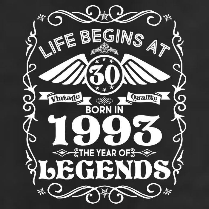 Life Begins At 30 Born In 1993 Year Of Legends Adult Drive Performance Visor