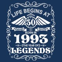 Life Begins At 30 Born In 1993 Year Of Legends Sustainable Bucket Hat