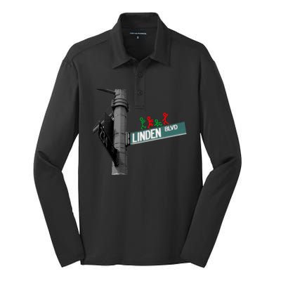 Linden Blvd A Tribe Called Quest Silk Touch Performance Long Sleeve Polo