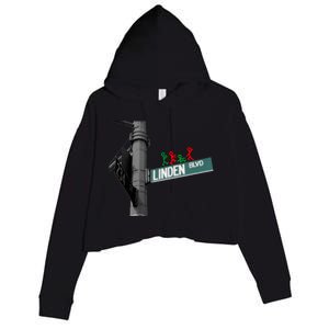 Linden Blvd A Tribe Called Quest Crop Fleece Hoodie