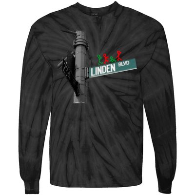 Linden Blvd A Tribe Called Quest Tie-Dye Long Sleeve Shirt