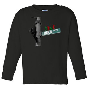 Linden Blvd A Tribe Called Quest Toddler Long Sleeve Shirt