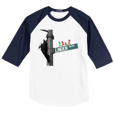 Linden Blvd A Tribe Called Quest Baseball Sleeve Shirt