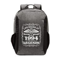 Life Begins At 30 Born In 1994 Year Of Legends Vector Backpack
