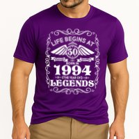 Life Begins At 30 Born In 1994 Year Of Legends Performance Shirt