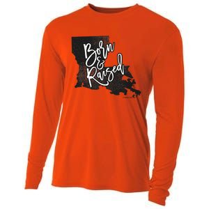 Louisiana Born And Raised Cooling Performance Long Sleeve Crew