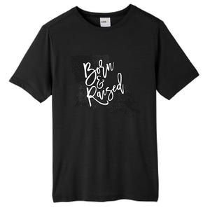 Louisiana Born And Raised Tall Fusion ChromaSoft Performance T-Shirt