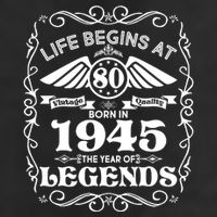 Life Begins At 80 Born In 1945 Year Of Legends Adult Drive Performance Visor