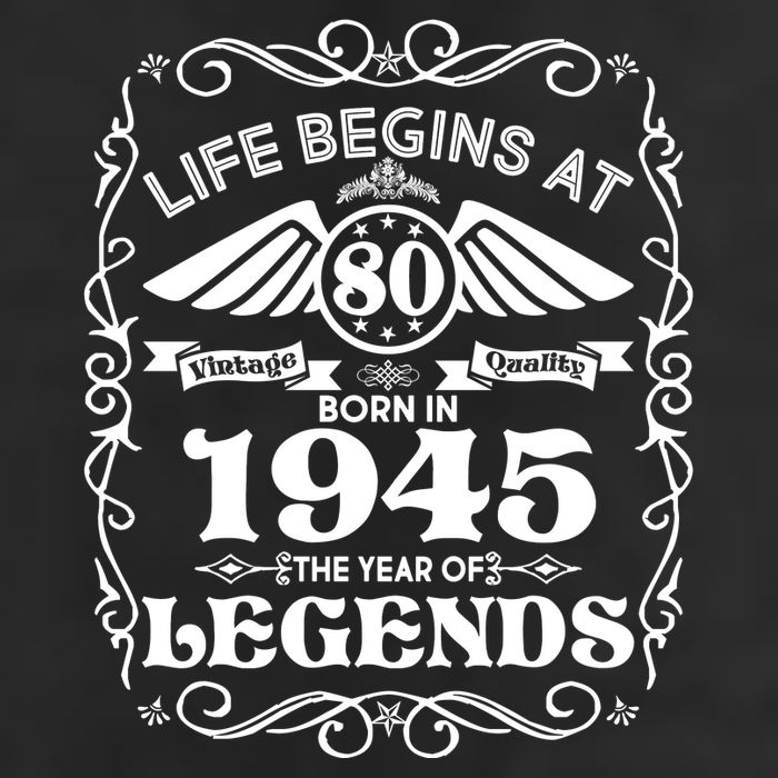 Life Begins At 80 Born In 1945 Year Of Legends Adult Drive Performance Visor
