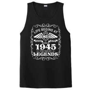 Life Begins At 80 Born In 1945 Year Of Legends PosiCharge Competitor Tank