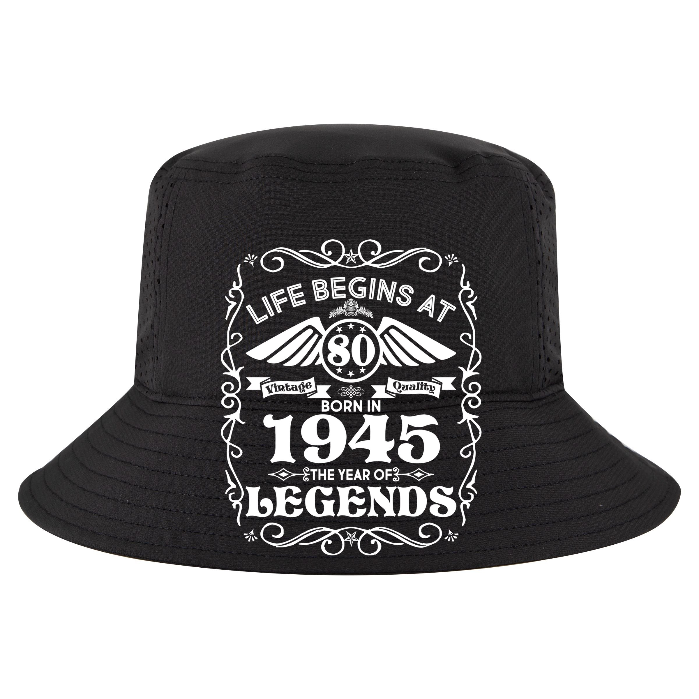 Life Begins At 80 Born In 1945 Year Of Legends Women's Crop Top Tee
