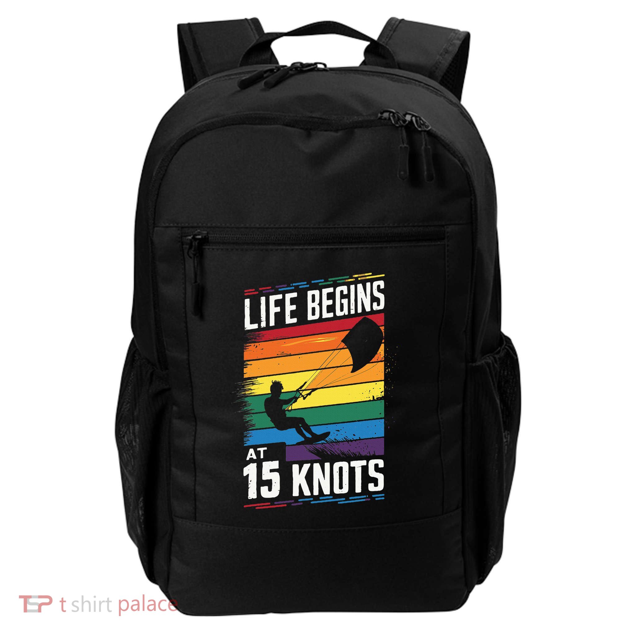 Life Begins At 15 Knots Daily Commute Backpack